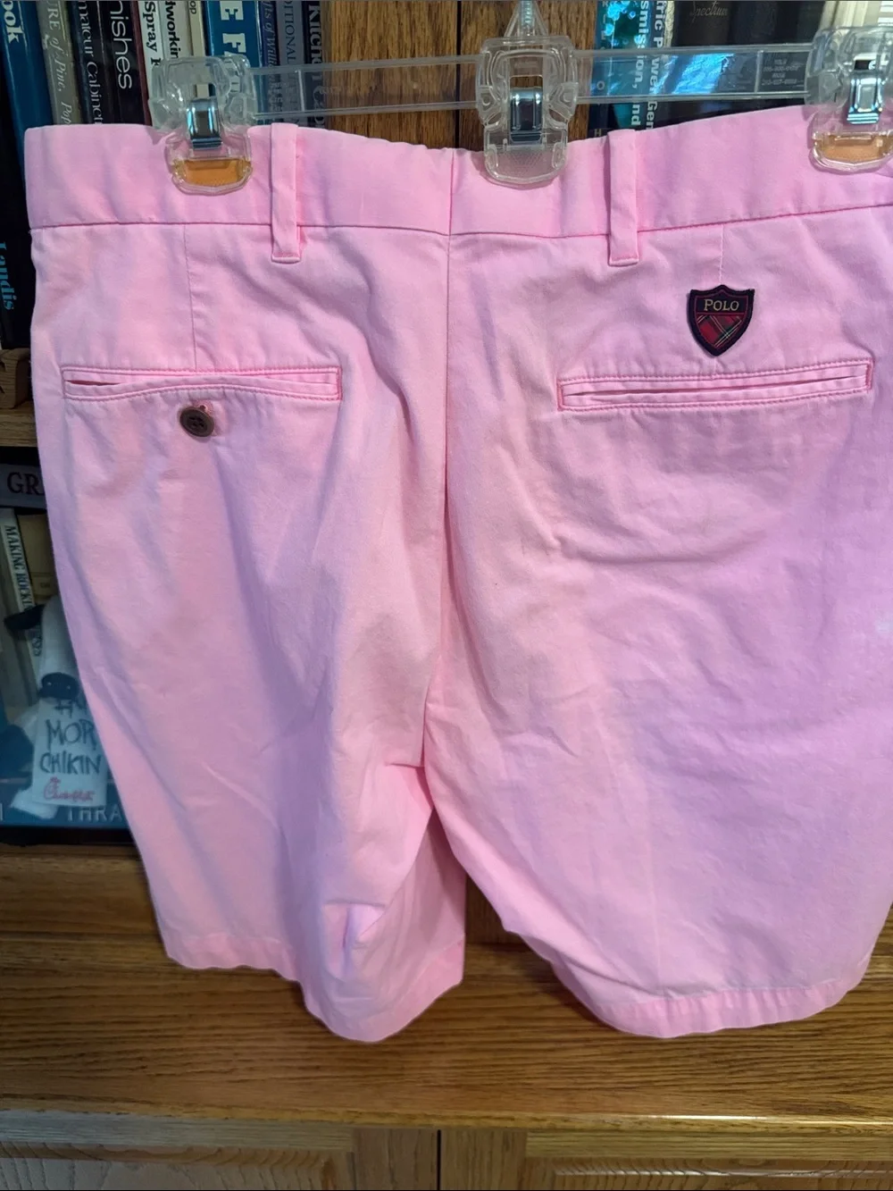 Flat-Front Men's Shorts in Pink – Classic Summer Staple